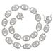 Hip Hop New Necklace Full Of Diamonds And Three Color Coffee Bean Charm Pendant Jewelry_ipsvogv.com