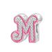 Women's Jewelry Pink English Letter Pendant Beads DIY Jewelry Accessories Bracelet Copper Plated 925 Silver_ipsvogv.com