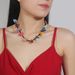 Personality Dopamine Hot Girl Design Sense Fashion Color Irregular Gravel Clavicle Chain_ipsvogv.com