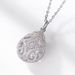 water Drop Ice Flower Cut High Carbon Diamond Pendant S925 Silver Inlaid Full Diamond Colored Gemstone Pendant Atmosphere Light Luxury_ipsvogv.com