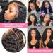 Synthetic Hair Wigs Front Lace Wig Independent Stand Black Small Curly Wig_ipsvogv.com