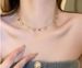 Fashionable Sparkling Little Collar Chain Titanium Steel Stone Tuo Band Diamond Cute Five Point Star Elephant Style_ipsvogv.com