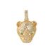 Yao Qua Xiag Jewelry Copper Plated Real Gold Aimal Leopard Head Persoalized Tredy Hip Hop Pedat Necklace For_ipsvogv.com