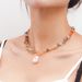 Pearl Pendant Boho Colorful Turquoise Beaded Chunky Statement Necklace Jewellery For Women Mothers Day Gift_ipsvogv.com