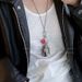 Xiaoyu Style Multi-Element Pool Ball Dice Pendant Necklace For Women Trendy Long Marland Sweater Chain_ipsvogv.com