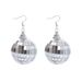 Disco DISCO 70S Mirror Foam Ball Earrings Female Party Decoration Gifts_ipsvogv.com