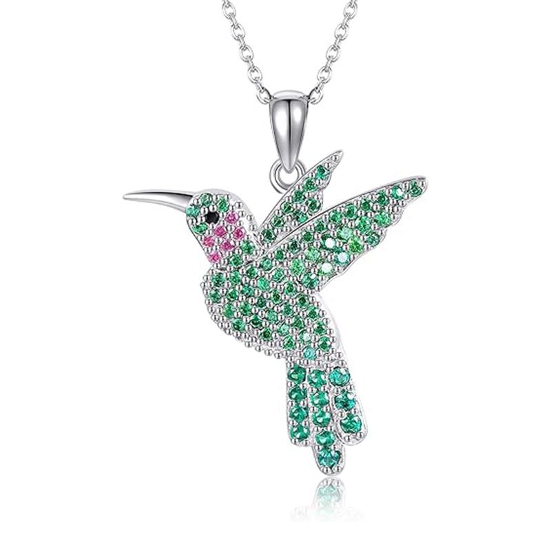 Hot Selling New Hummingbird Pendant Necklace Fashionable Gift Collarbone Chain_ipsvogv.com