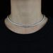 Fashion Basic 3mm Zircon Necklace Hip Hop Tennis Chain Trend_ipsvogv.com