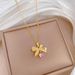 】 Butterfly 【 Love Light Luxury Charm Gorgeous Full Diamond Necklace Women's Versatile Clavicle Titanium Steel Chain 【 】_ipsvogv.com