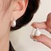 Korean Style Elegant Fashion Simple Niche Metal Brushed Small Water Drop Earrings For Women High-end Light Luxury_ipsvogv.com