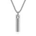 Cold neutral style twelve constellations perfume essential oil aromatherapy bottle titanium steel pendant trendy men and women necklace wear pendant_ipsvogv.com