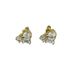 Japanese And Korean Ins Niche Design Sense, High-end Cool Style, New Fashion Temperament, Mini Geometric Zircon Earrings_ipsvogv.com
