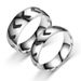 Hot Selling Minimalist Couple Trendy Men And Women Single Rings, Stainless Steel Ring Accessories_ipsvogv.com