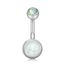 Classic navel ring set navel ring body piercing accessories Belly button rings 14-piece set_ipsvogv.com