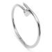 New Hot Selg Four Leaf Clover Titanium Steel Niche All Match Light Peach Heart Nail Bracelet_ipsvogv.com