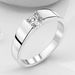 hot Selling Diamond Single 2025 Item~Simple Men's Ring With An Open Mouth_ipsvogv.com