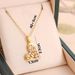 Sweet Zircon Heart Pendant Necklaces For Women Ladies Stainless Steel Neck Chain Jewelry Female Accessories_ipsvogv.com
