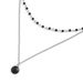Hot Sales Layered Small Beads Chain with Black Coin Pendant Men Trendy Separable Choker Necklace 2024 Fashion Jewelry Accessories_ipsvogv.com