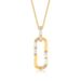 Geometric diamond necklace earrings set for women ins style fashion jewelry pendant earrings earrings_ipsvogv.com