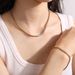 Women's Jewelry Set Fashion Full Diamond Zircon Necklace Light Luxury Simple Clavicle Chain Temperament Short Style_ipsvogv.com