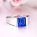 Fashionable Blue 2022 New And Elegant Zircon Inlaid Ring For Men_ipsvogv.com