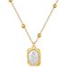 2023 New Mirror Vision One Rose Box Transport Bead Bean Medium Length Sweet Cool Fashion Necklace_ipsvogv.com