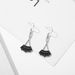 New Female Justice Ginsburg Oil Drop Fan Shaped Cross Alloy Earrings Earrings Standing Earrings_ipsvogv.com