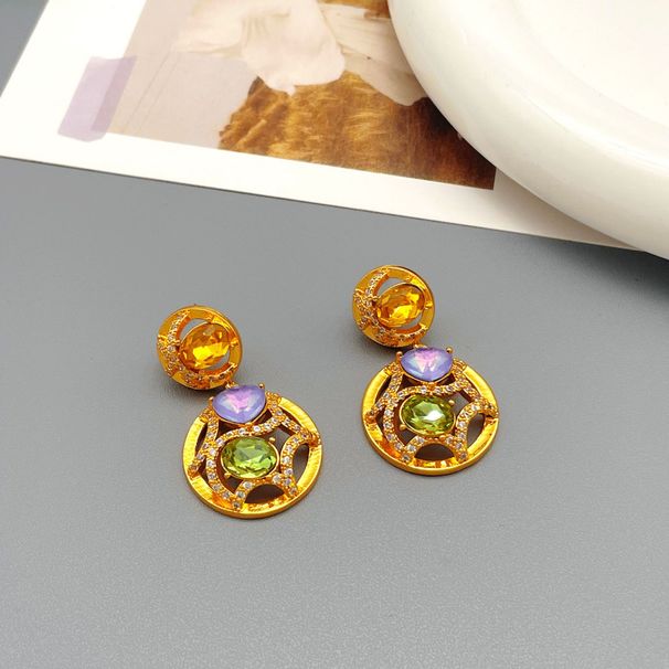 New personalized exaggerated with a dazzling personality, fashionable exquisite earrings, pendants and earrings_ipsvogv.com