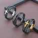 Men's Jewelry Stainless Steel Cross Fashion Bracelet Personality Multi Layer Braided Leather Bracelet_ipsvogv.com