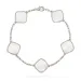 Designer Bracelets Van Bracelet Four Leaf Clover Gold Love Bangle Pendant Sparkg Crystal Dia For Women&girl_ipsvogv.com