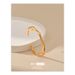 Solid Plain Ring Bracelet Light Luxury High End Niche Exquisite Ins Unique Design Minimalist Temperament Bracelet For Children_ipsvogv.com