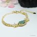 Unisex Natural A Grade Jade Bracelet Blue Water Leaf Bracelet Jade_ipsvogv.com