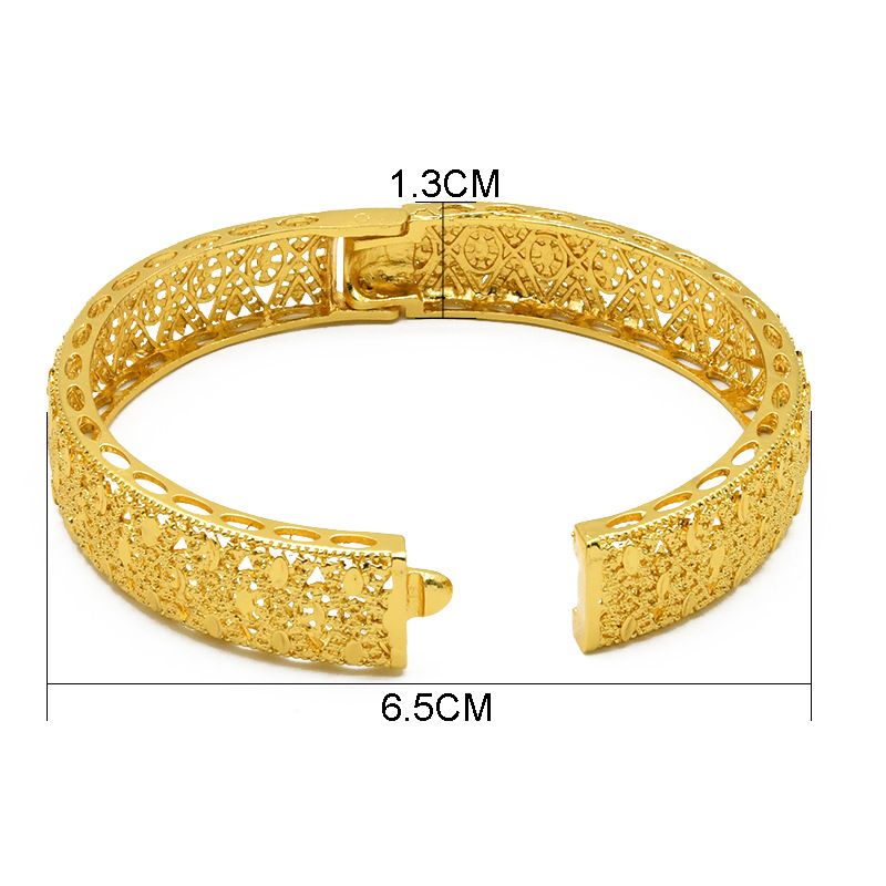 bride Wedding Jewelry Gold Women's Banquet Bracelet_ipsvogv.com