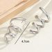 Fashionable Minimalist High-End Metal Earrings With Elegant Temperament_ipsvogv.com