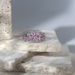 Vintage Style Pink Diamond Micro Inlaid Zircon Ring, Light Luxury Full Of Sparkling Diamonds, Exquisite And Luxurious_ipsvogv.com