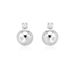 Women's Jewelry Exquisite Glossy Round Ball Diamond Earrings Light Luxury High End Design Sense Fashion Personality Five Pointed Star Smart Earrings_ipsvogv.com