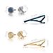 Dai Li Vintage Tie Clip Cufflinks Set French Gold Plated Copper Cufflinks Banquet Suit Shirt Tie Clip Accessories_ipsvogv.com