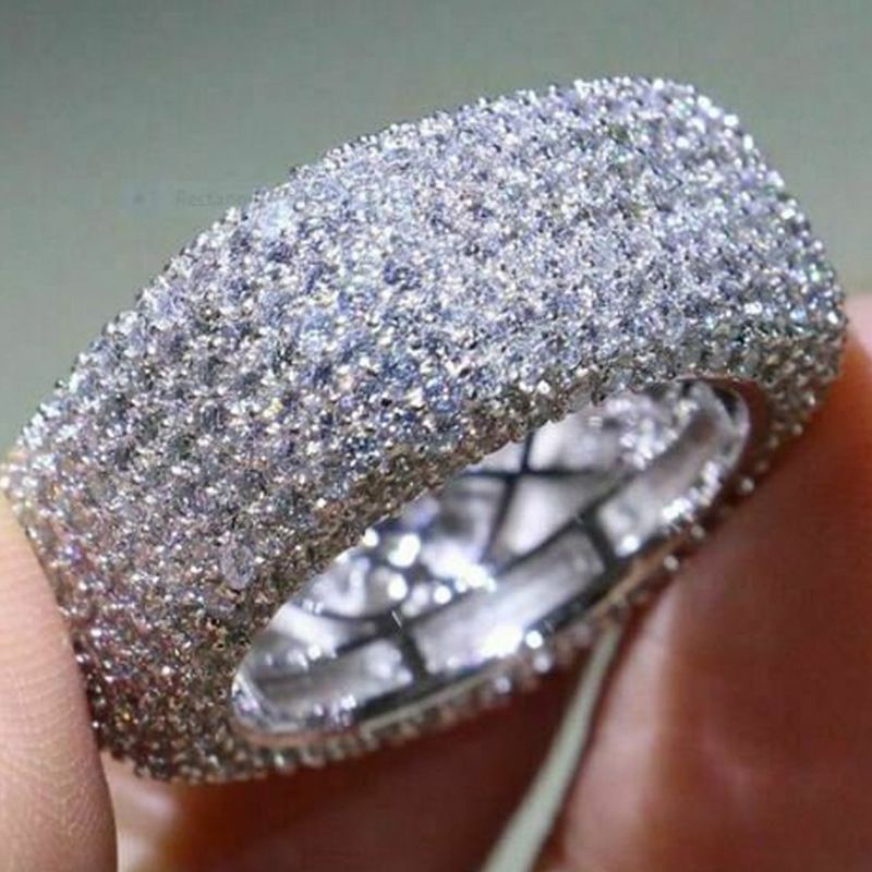 Cao Shi's New Japanese Korean Jewelry Micro Inlaid Diamond Geometric Exudes A Sense Of Luxury, Individuality, Fashion,_ipsvogv.com