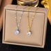 Star Light Six Claw Single Diamond Necklace For Women In 2024, Fashionable And Simple Style, Niche Design, High-end_ipsvogv.com