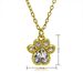 Necklace Micro Inlaid Zircon New Arrival Dog Paw Cat Paw Hot Selling Accessories Women's Versatile Clavicle Chain Zircon Necklace Pendant_ipsvogv.com