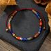 Hot Selling Women's Handmade Beads Convergent Bohemian Turquoise Imperial Stone Flat Beads Braided Couple Bracelet_ipsvogv.com