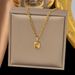 Fashion Accessory Design, Colorful Women's Trend, Gold-plated Hip-hop Necklace, Collarbone Chain_ipsvogv.com