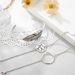 New Adjustable Alloy Leaf Map And Bracelet With 3-piece Combination Set_ipsvogv.com