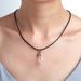 Personalized Handmade Jewelry, Glass Cover, Wooden Stopper, Dandelion Pendant, Leather Rope, Necklace, And Accessory_ipsvogv.com