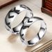 Hot Selling Minimalist Couple Trendy Men And Women Single Rings, Stainless Steel Ring Accessories_ipsvogv.com