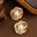 French Style Fashionable Simple Pearl Inlaid Irregular Circular Lace For Women, With Light Luxury Temperament And A_ipsvogv.com