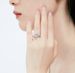 Women's Wedding Water Drop Diamond Ring Alloy Inlaid Zircon Handmade Ins Style Engagement Jewelry_ipsvogv.com