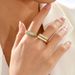 Unisex Fashion Style Personality Full Of Stars Full Of Diamonds Inlaid Design Sense Of Light Luxury Gold Plated Ring_ipsvogv.com