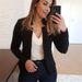 Women's Clothing solid color casual professional small suit jacket tops women's clothing_ipsvogv.com