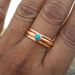 Cao Shi Hot Selling First Jewelry Round Australian Treasure Multi Ethnic Style Ring_ipsvogv.com
